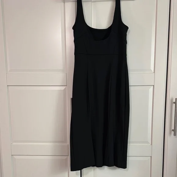 Diane Von Furstenberg Black Bridget Sheath Midi Dress - Picture 6 of 7